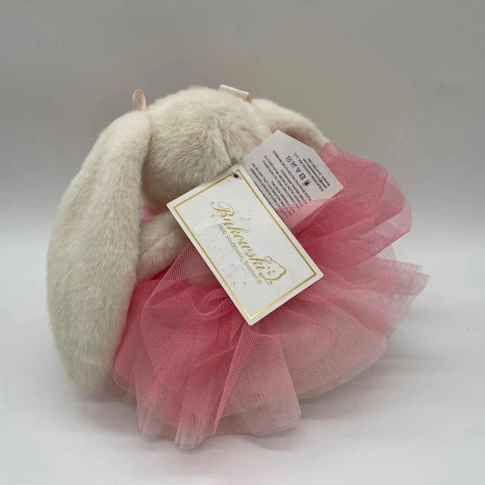 Super Soft Bukowski Ballerina Bunny Stuffed Plush Jayleen Signed Sweden- NWT